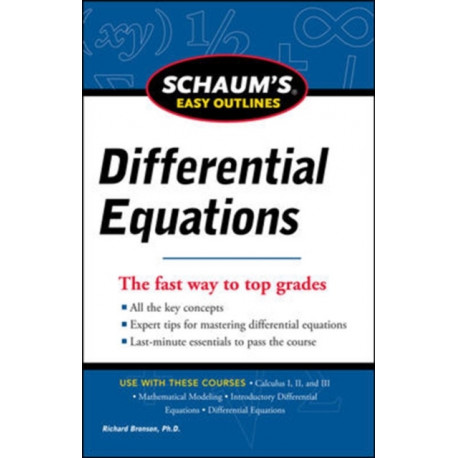 Schaum's Easy Outline of Differential Equations, Revised Edition
