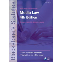 Blackstone's Statutes on Media Law