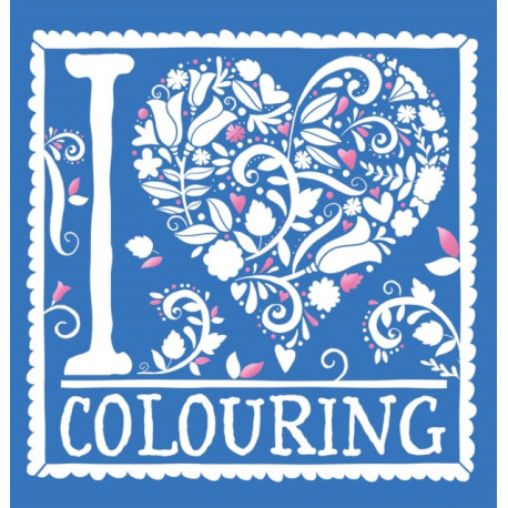 I Heart Colouring: Pretty Pocket Colouring