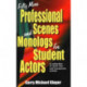 Fifty More Professional Scenes & Monologs for Student Actors: A Collection of Short One- & Two-Person Scenes