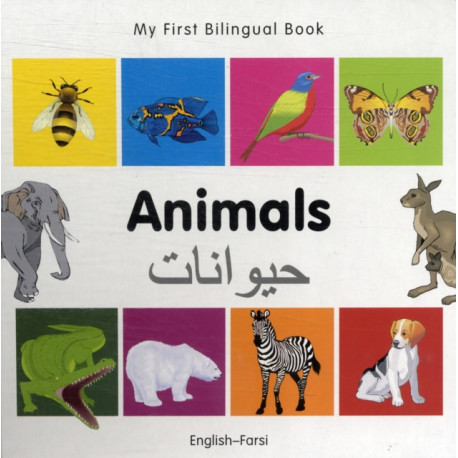 My First Bilingual Book -  Animals (English-Farsi)