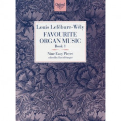 Favourite Organ Music Book 1: Nine Easy Pieces: Nine Easy Pieces
