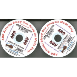 ABG -- Arterial Blood Gas Analysis Made Easy - 2 DVD Set (PAL Format)