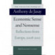 Economic Sense & Nonsense: Reflections from Europe 20082012