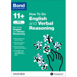 CEM How To Do: Bond 11+ English and Verbal Reasoning (for Cambridge Select Insight)