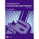Introduction to Accounting and Finance