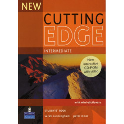 New Cutting Edge Intermediate Students Book and CD-Rom Pack
