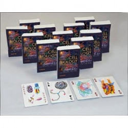 Cell Biology Playing Cards: Cell Biology Playing Cards: Art Cards Box of 12 Decks (Bulk)