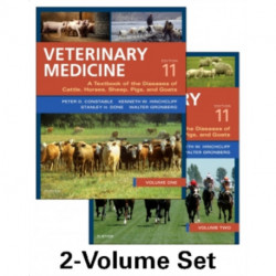 Veterinary Medicine: A textbook of the diseases of cattle, horses, sheep, pigs and goats - two-volume set