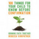 100 Things for your Child to know before Confirmation: Growing Faith Together