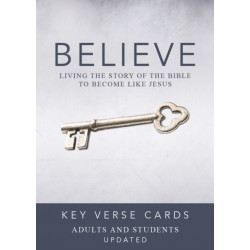 Believe Key Verse Cards: Adult/Student