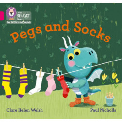 Pegs and Socks: Band 01b/Pink B