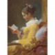 A A Young Girl Reading Notebook