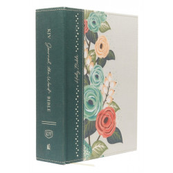 KJV Large Print Bible, Journal the Word, Reflect, Journal or Create Art Next to Your Favorite Verses (Green Cloth Over Board, Red Letter, Comfort Print: King James Version): Reflect, Journal, or Create Art Next to Your Favorite Verses