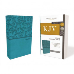 KJV Holy Bible: Value Thinline, Green Leathersoft, Red Letter, Comfort Print: King James Version: Holy Bible, King James Version