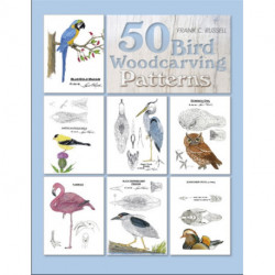 50 Bird Woodcarving Patterns