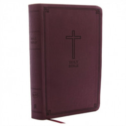KJV Holy Bible: Personal Size Giant Print with 43,000 Cross References, Burgundy Leathersoft, Red Letter, Comfort Print: King James Version: King James Version