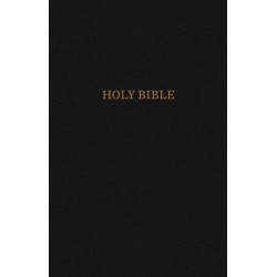 KJV Holy Bible: Super Giant Print with 43,000 Cross References, Black Leather-look, Red Letter, Comfort Print (Thumb Indexed): King James Version: King James Version