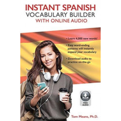 Instant Spanish Vocabulary Builder with Online Audio
