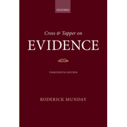 Cross & Tapper on Evidence