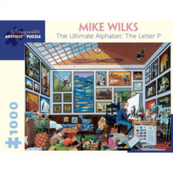 Mike Wilks the Ultimate Alphabet the Letter P 1000-Piece Jigsaw Puzzle