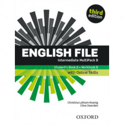 English File: Intermediate: Student's Book/Workbook MultiPack B with Oxford Online Skills