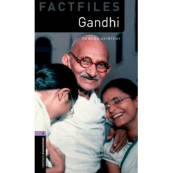 Oxford Bookworms Library Factfiles: Level 4: Gandhi Audio Pack