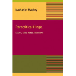 Paracritical Hinge: Essay, Talks, Notes, Interviews