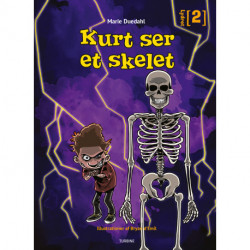 Kurt ser et skelet