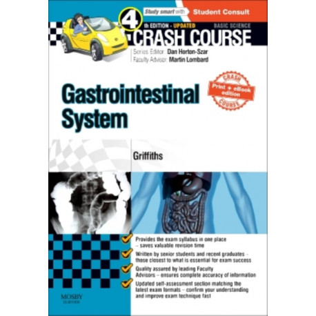 Crash Course Gastrointestinal System Updated Print + eBook edition