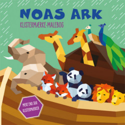 Noas ark - Klistermærke-malebog