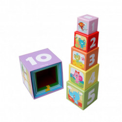 Little Bright ones stacking cubes: - Safari