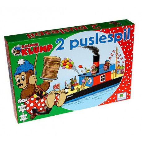 Rasmus Klump puslespil: Til Fest med Rasmus Klump og venner