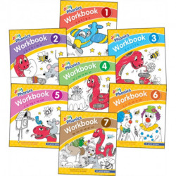 Jolly Phonics Workbooks 1-7: In Print Letters (American English edition)