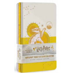 Harry Potter: Hufflepuff Constellation Sewn Pocket Notebook Collection