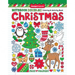Notebook Doodles Christmas: Coloring & Activity Book