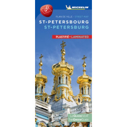 St Petersburg - Michelin City Map 9502: Michelin City Plans