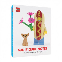 LEGO® Minifigure Notes: 20 Notecards and Envelopes