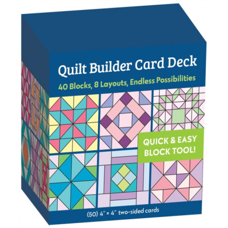 Quilt Builder Card Deck: 40 Block, 8 Layouts, Endless Possibilities