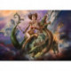 Boris Vallejo Fearless Rider 1,000-Piece Puzzle: for Adults Fantasy Dragon Gift Jigsaw 26 3/8” x 18 7/8”