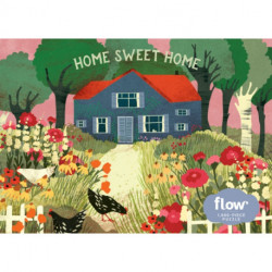 Home Sweet Home 1,000-Piece Puzzle: (Flow) for Adults Families Picture Quote Mindfulness Game Gift Jigsaw 26 3/8” x 18 7/8”