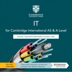 Cambridge International AS & A Level IT Digital Teacher's Resource Access Card