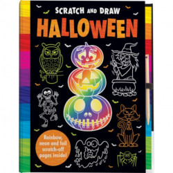 Scratch and Draw Halloween - Scratch Art Activity Book