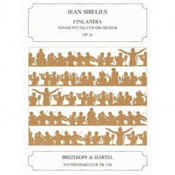 FINLANDIA OP26 TONE POEM FOR ORCHESTRA S