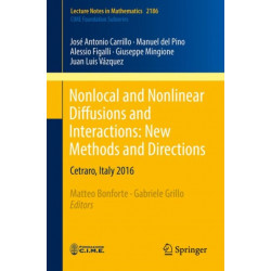 Nonlocal and Nonlinear Diffusions and Interactions: New Methods and Directions: Cetraro, Italy 2016