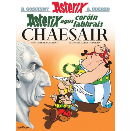 Asterix agus Coroin Labhrais Chaesair