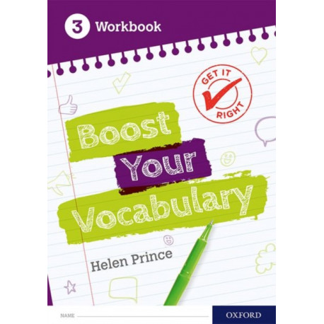 Get It Right: Boost Your Vocabulary Workbook 3