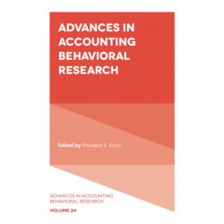 Advances in Accounting Behavioral Research