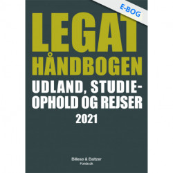 Legathåndbogen Udland, studieophold og rejser 2021