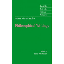 Moses Mendelssohn: Philosophical Writings